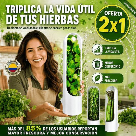 Deja de botar cilantro cada semana