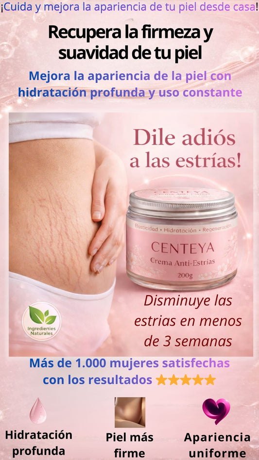 Crema anti estrías Centeya